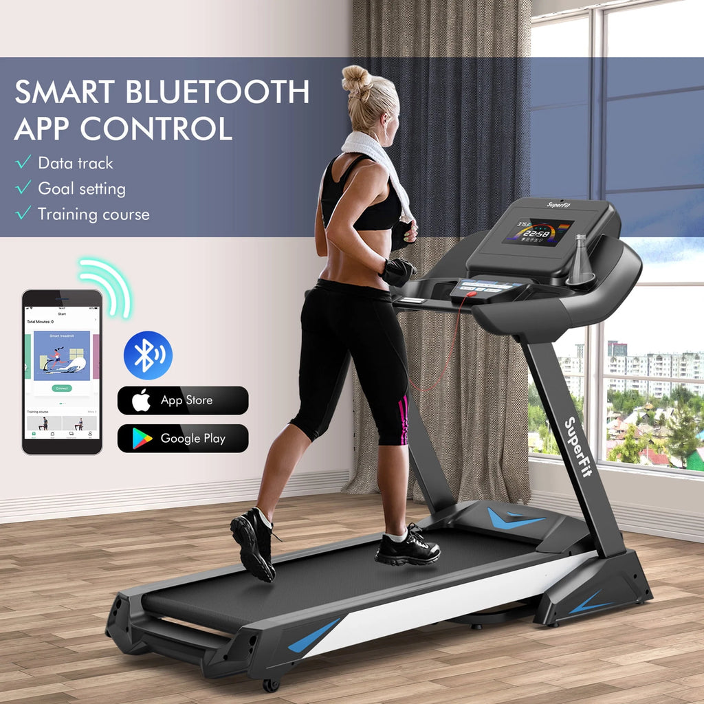 Folding Treadmill with Auto Incline LED Screen Z319930
