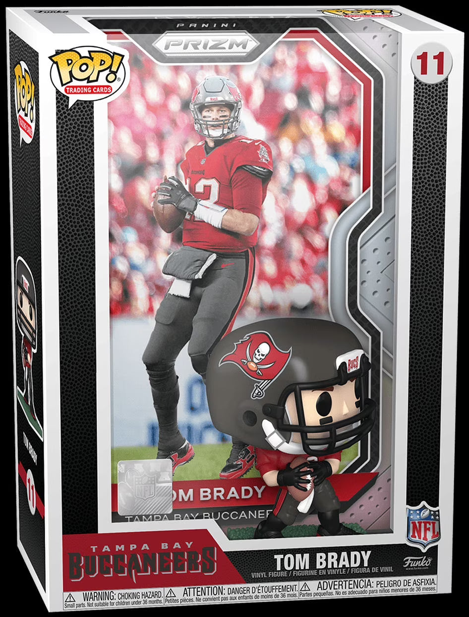 Tom Brady Bobble Head Figure and Card W6694