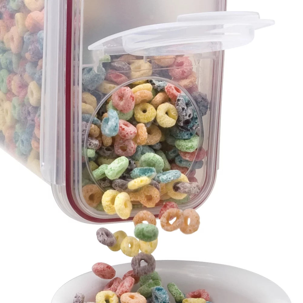 Clear 3-Pack 6 Qt. Cereal Storage Container O624346
