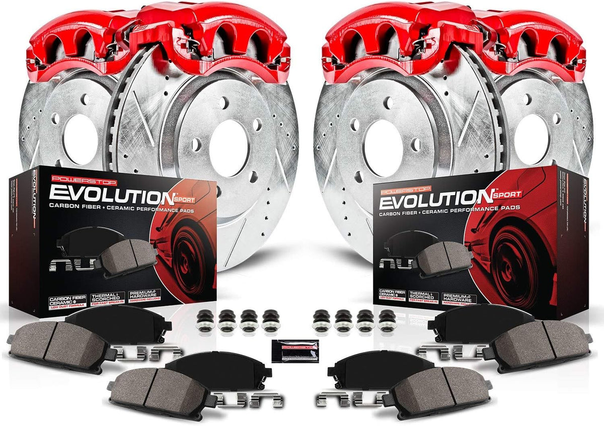 Front & Rear Carbon-Fiber Ceramic Brake Kit V620