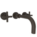 Oil Rubbed Bronze Wall Mount Lavatory Faucet N848