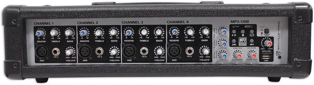 1800w Powered Soundboard Mixing Console Mixer O300867