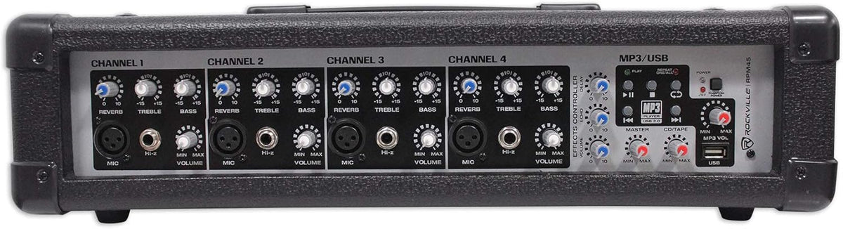 1800w Powered Soundboard Mixing Console Mixer O300867