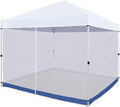 White 10 x 10 Foot Straight Leg Screen Room Mesh Canopy Tent Attachment F288