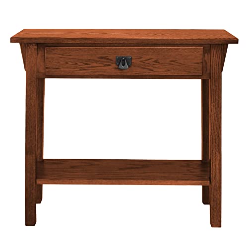 Medium Oak Wood Console Table K193936