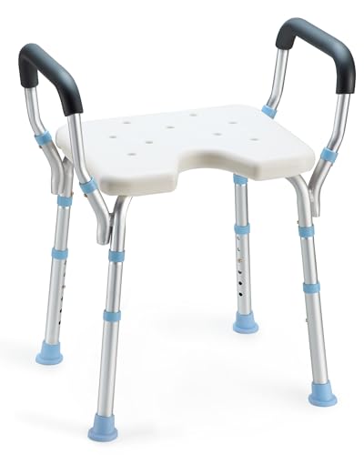 Heavy Duty Shower Chair with Back and Arms 300lb P692274