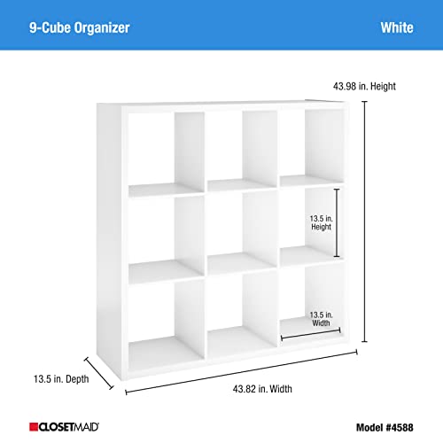 Black 6 Cube Storage Shelf Organizer H484078