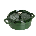 Black Matte Cast Iron Round Dutch Oven 7 qt. G30231