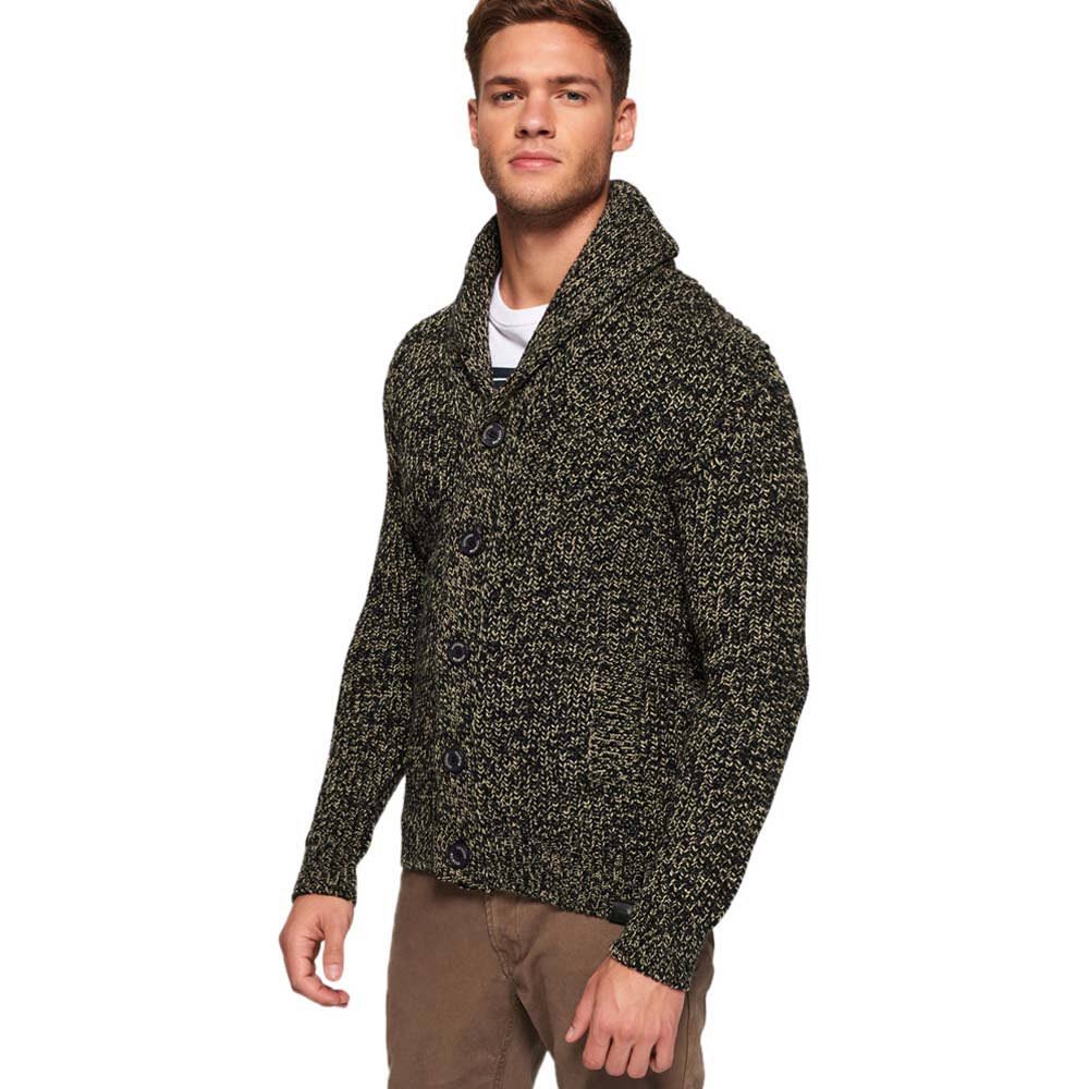 Grey Shawl Cardigan J676