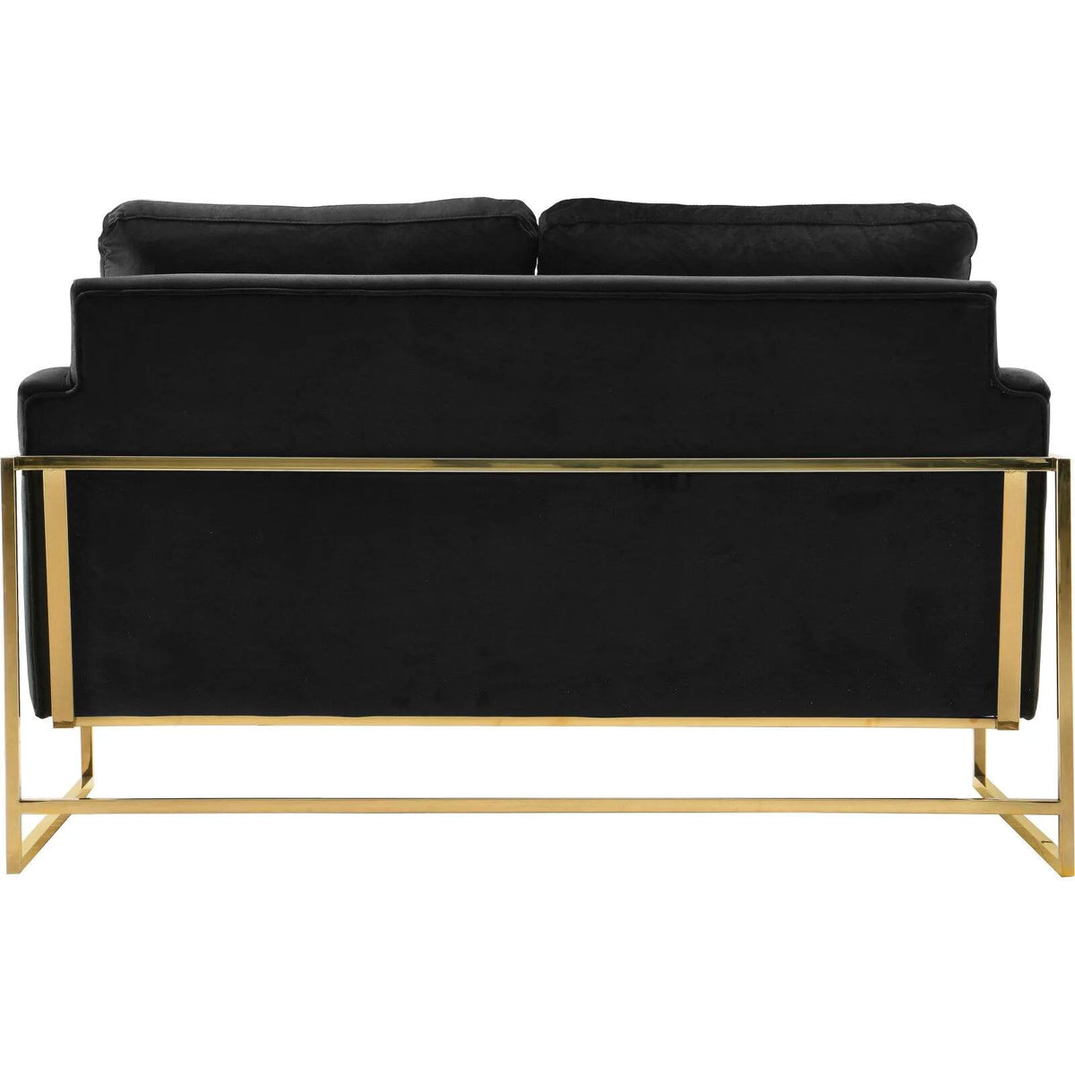 Navy Velvet Loveseat P265