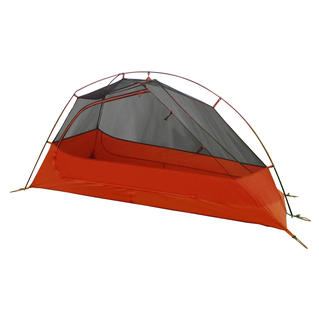 1-Person Lightweight Backpacking Tent, Orange C35076
