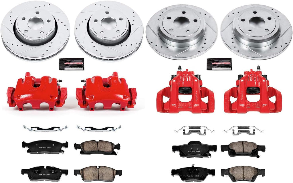 Front & Rear Carbon-Fiber Ceramic Brake Kit V620