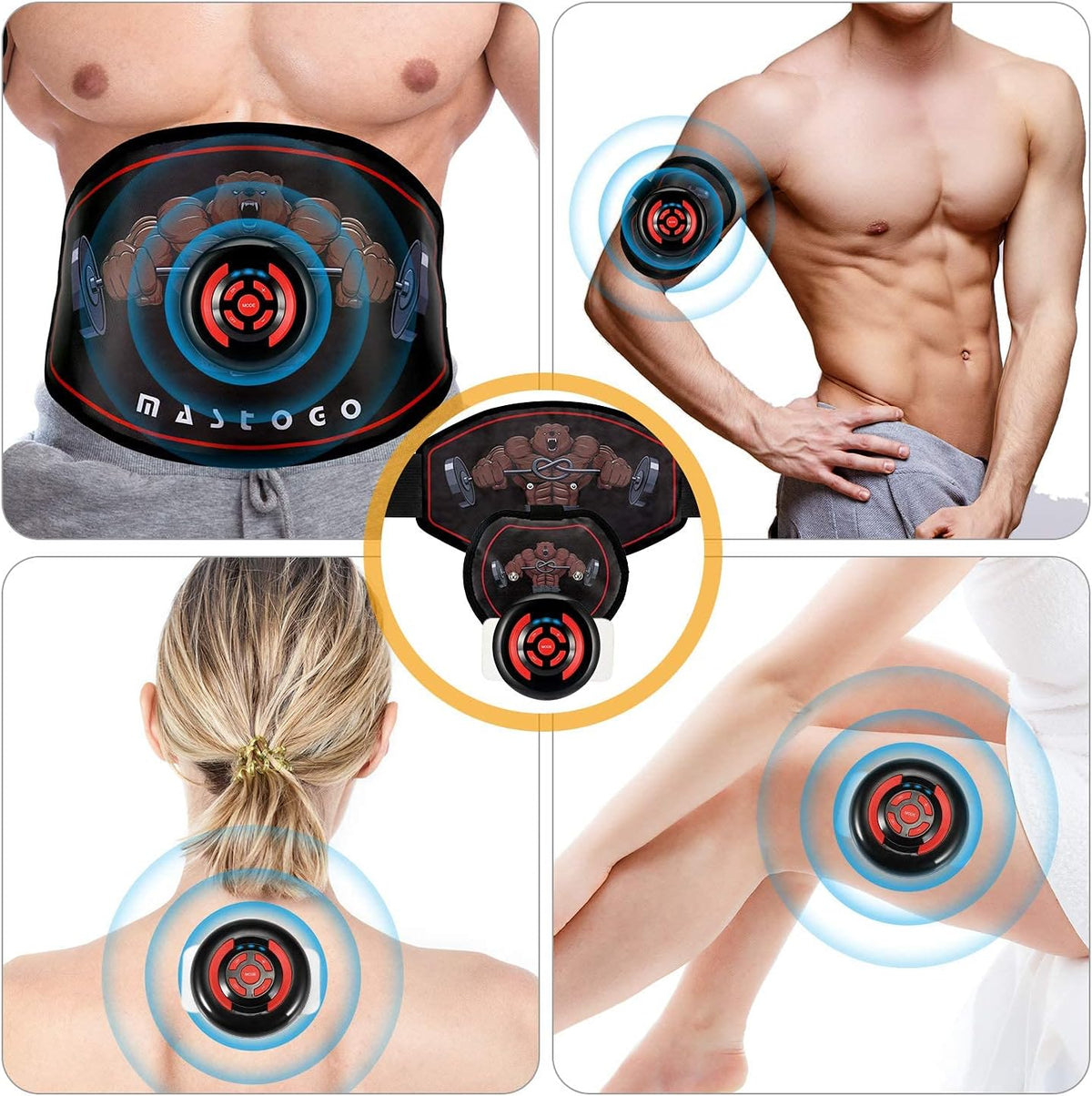 EMS Ab Toning Training Belt R93831