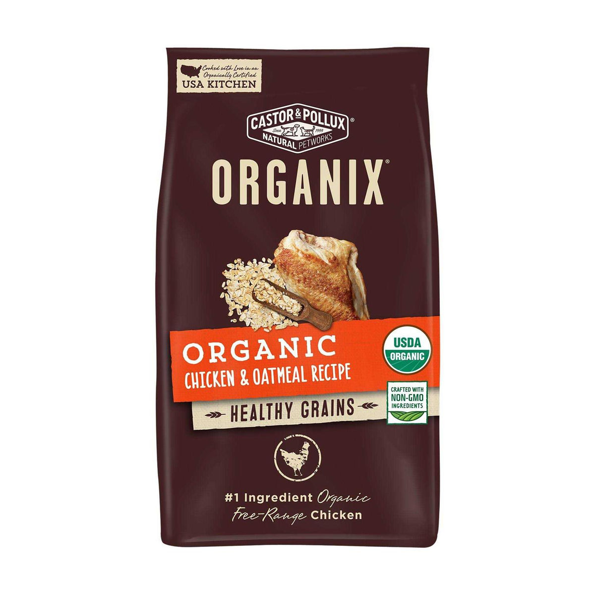 Organic Chicken Recipe Dry Dog Food X1883