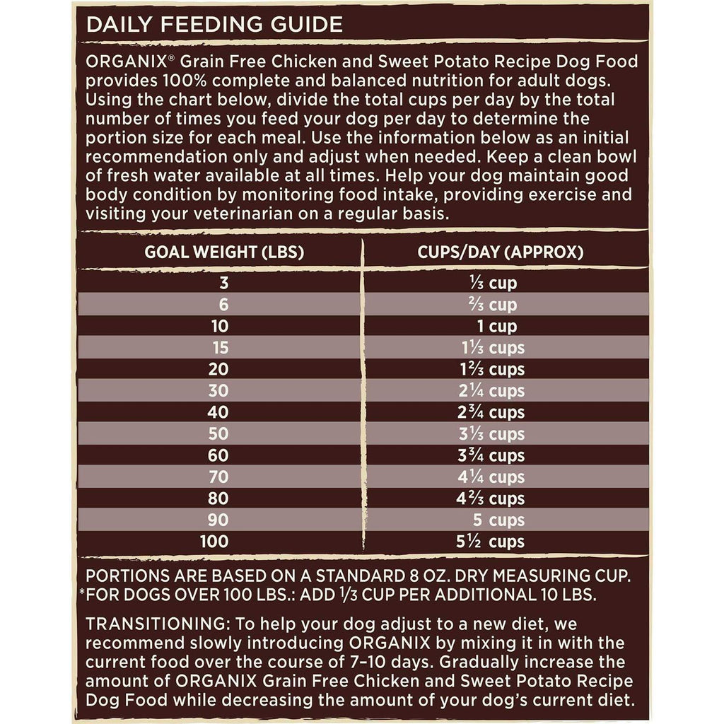 Organic Chicken Recipe Dry Dog Food X1883
