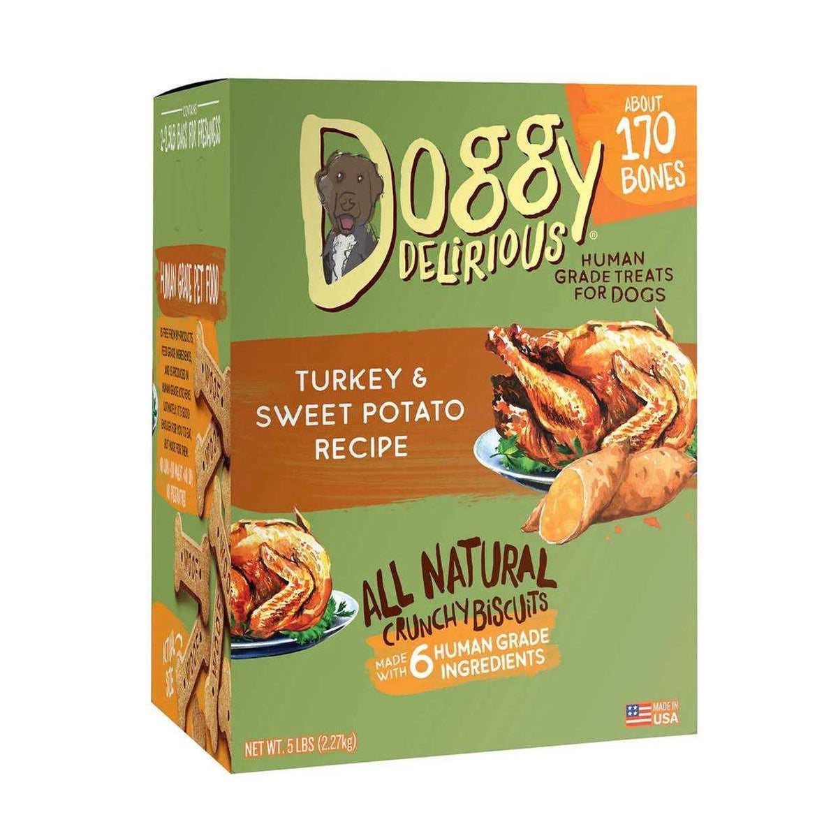 Turkey and Sweet Potato Flavor Dog Treats N9154