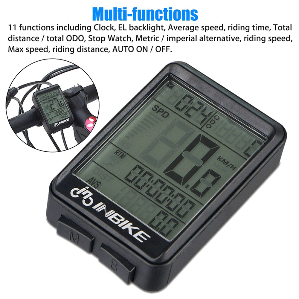 Waterproof Wireless Bicycle Speedometer Odometer S727
