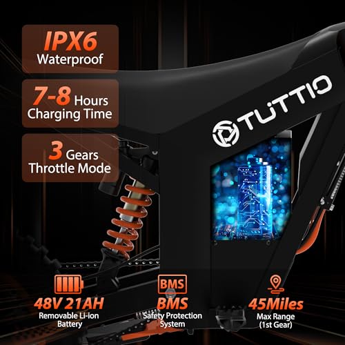 14"/12" Fat Tire 2000W Electric Dirt Bike with 48V 21AH Battery Y800
