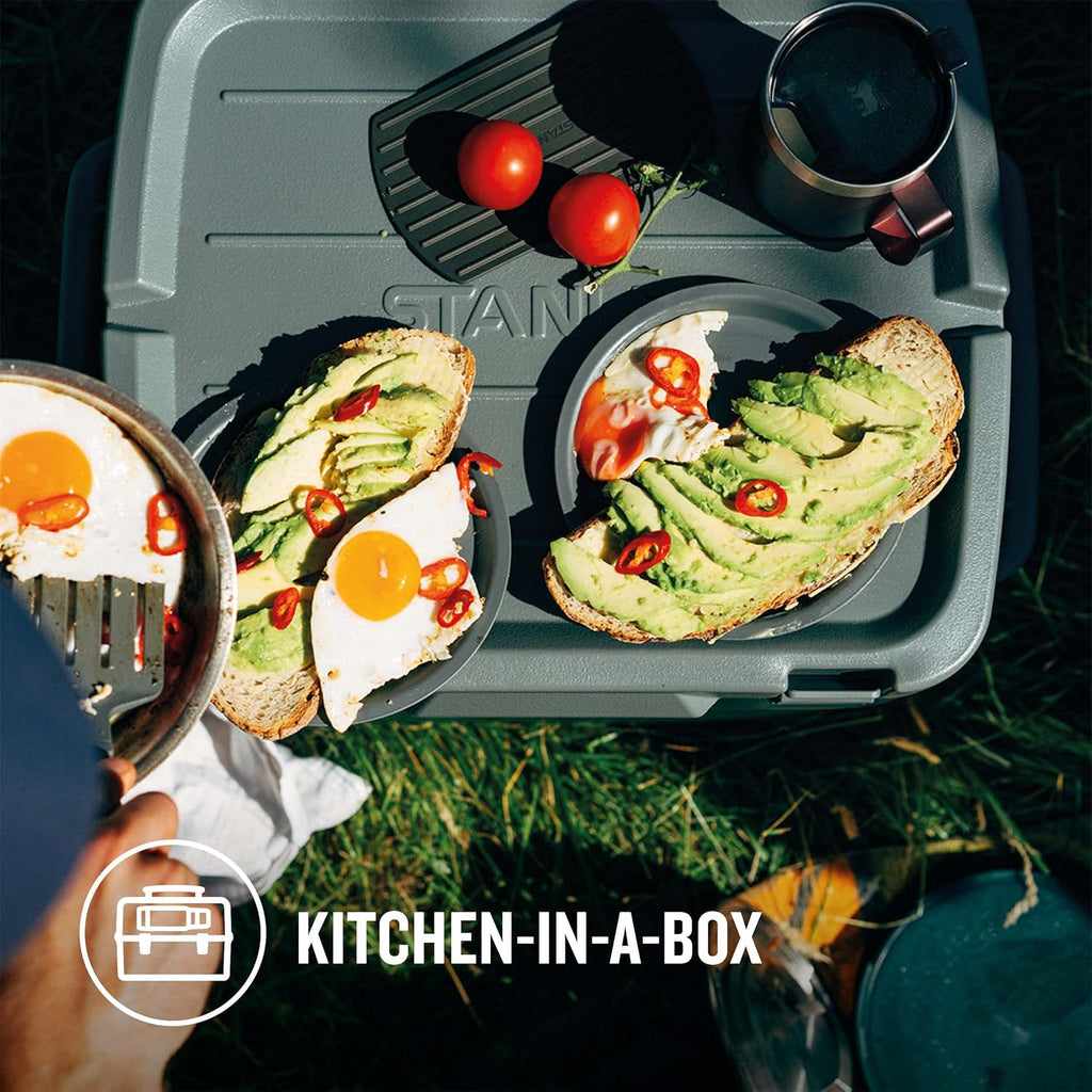 9 Piece Stainless Steel Camp Cookware Set J2885