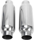 2.5 Inch Stainless Steel Weld-on Exhaust Muffler Pack of 2 H335361