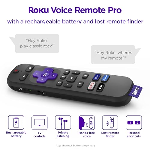 Rechargeable Voice Remote with Headphone Mode S735763