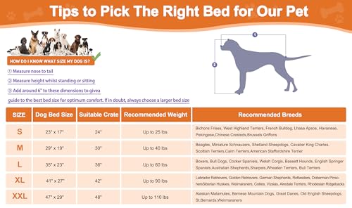 Grey Washable Plush Dog Bed, 35"x23" X48680