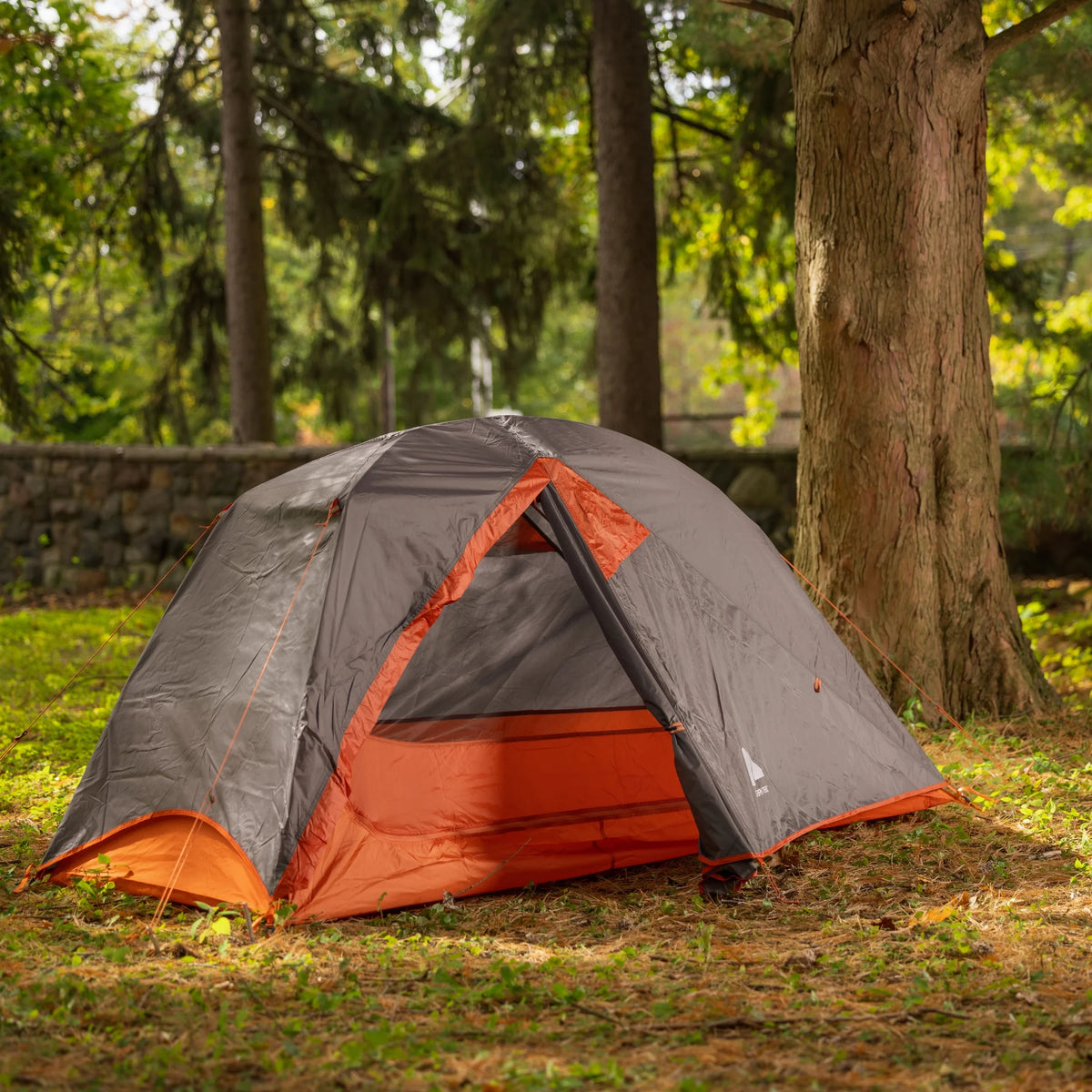 1-Person Lightweight Backpacking Tent, Orange C35076