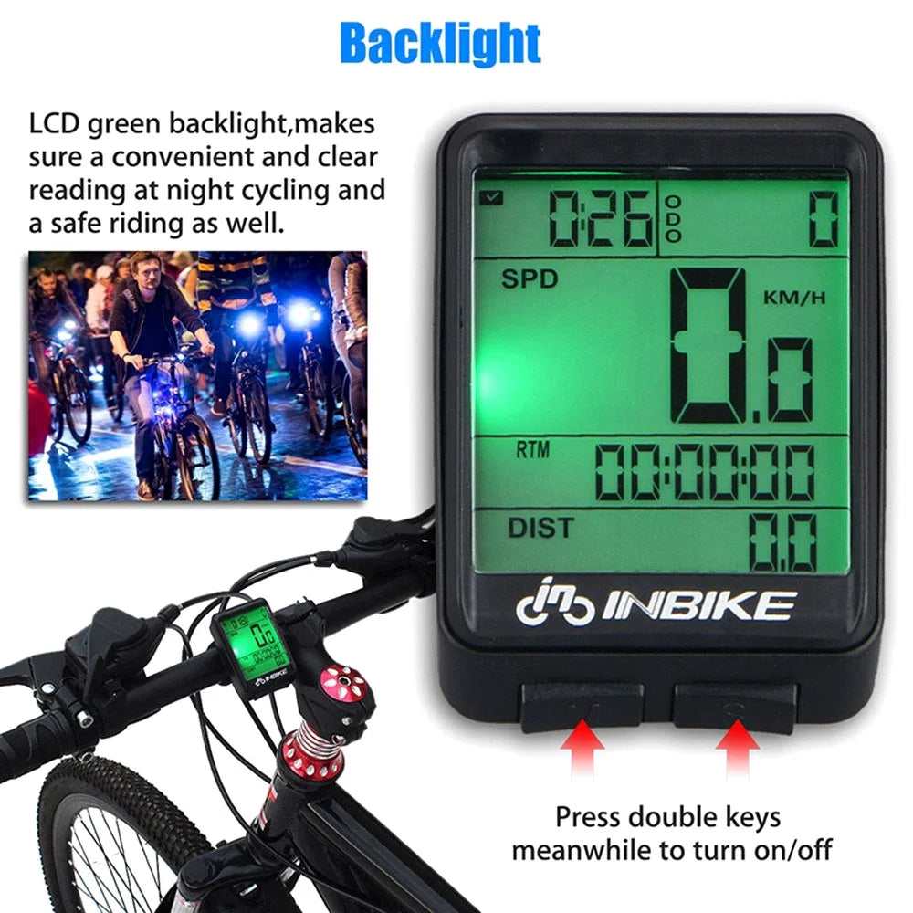 Waterproof Wireless Bicycle Speedometer Odometer S727