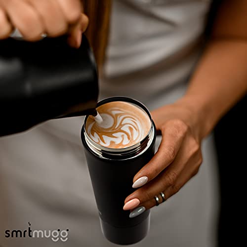 Black 10 oz. Heated Travel Mug P32959