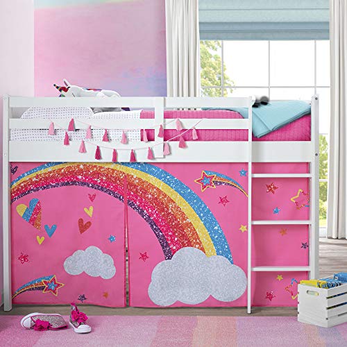 Loft Bed Tent Curtain Set for Low Twin P176