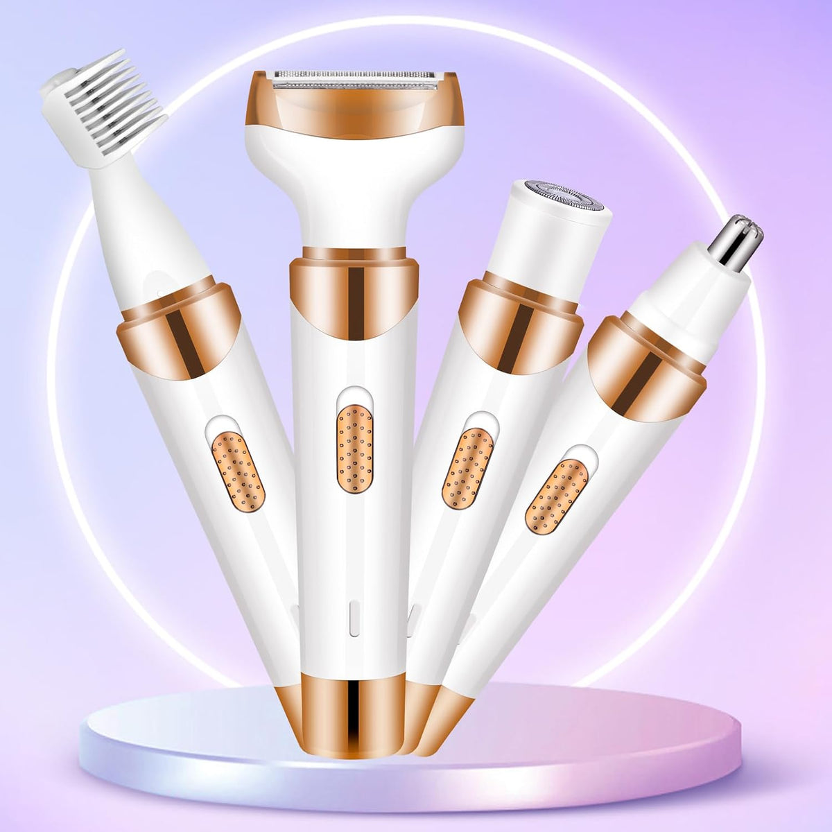 4 in 1 Rechargeable Electric Razor for Women A36608