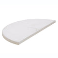 2 Pack Half Moon Heat Deflector Plate Stone Cooking Rack V2571