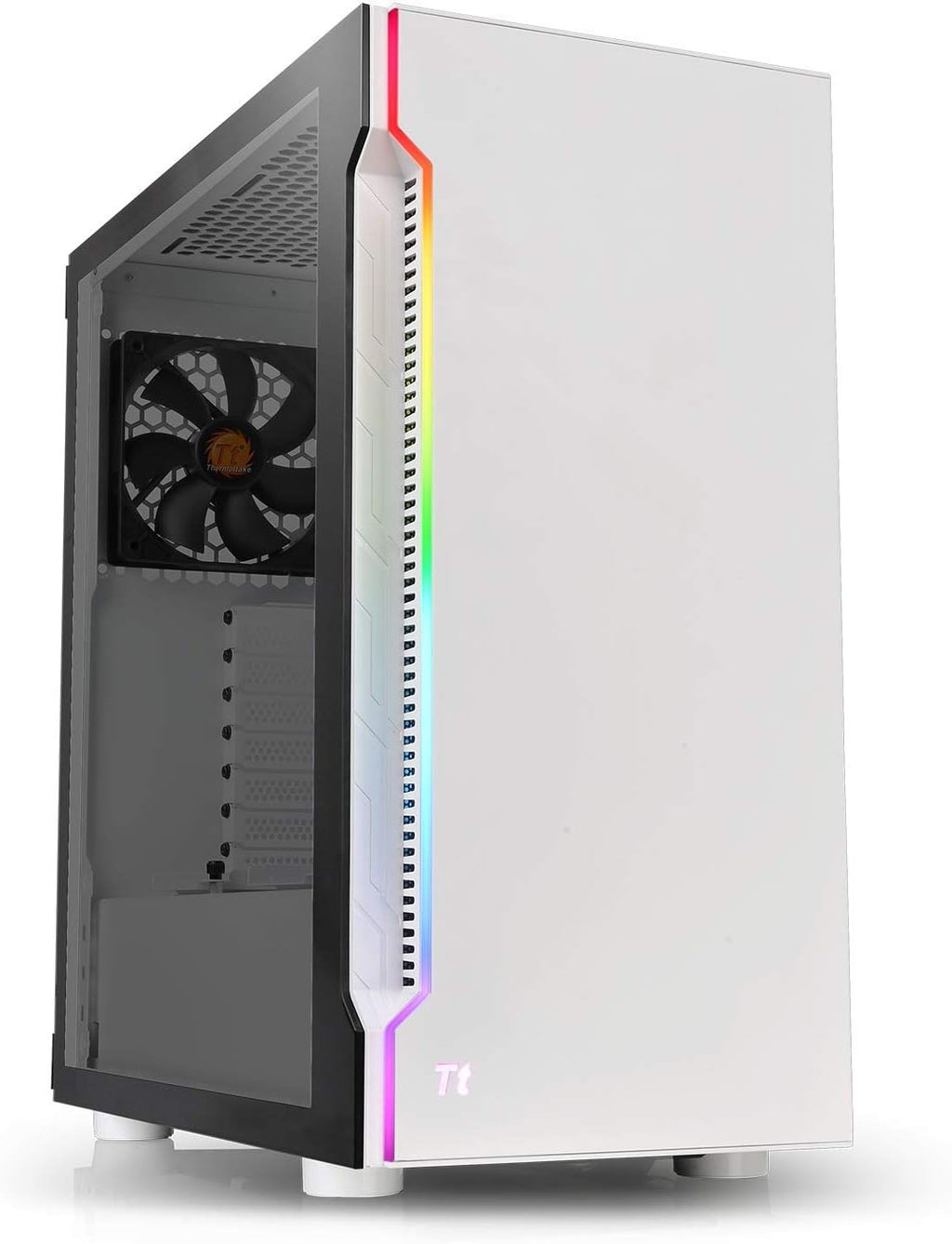 Black Tempered Glass Micro ATX Gaming Computer Case B28154