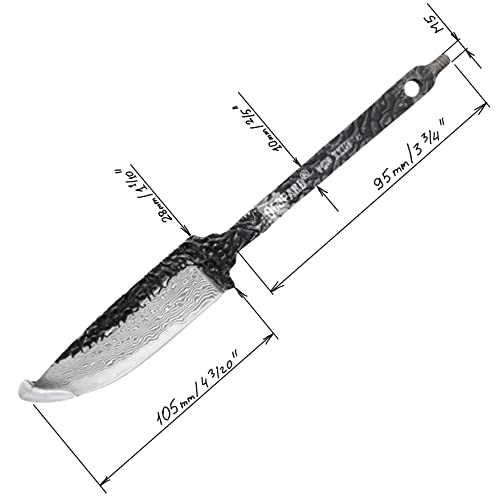 VG10 Damascus San Mai Full Tang Blank Blade X72175