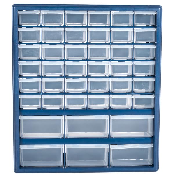 42 Compartment Plastic Storage Drawers B643