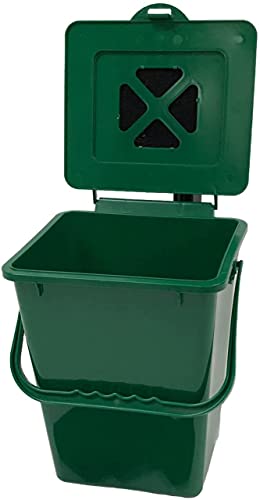2.4 Gallon Green Kitchen Compost Pail H52734