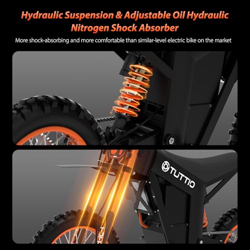 14"/12" Fat Tire 2000W Electric Dirt Bike with 48V 21AH Battery Y800