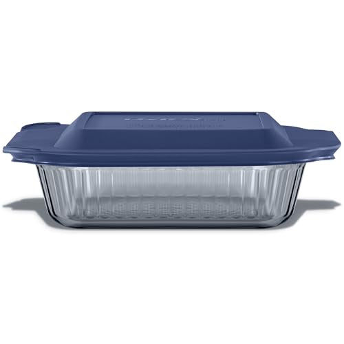 Smoke Glass Baking Dish with Lid Z471