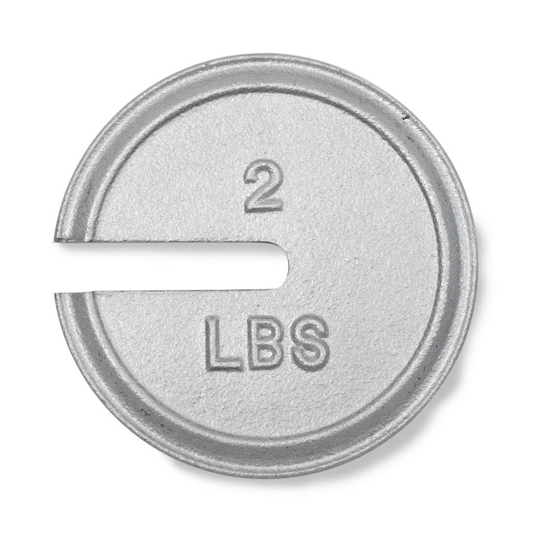2 lb Slotted Weight Q2590