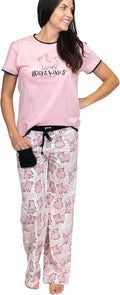 Women's Short Sleeve Pajama Set V97746