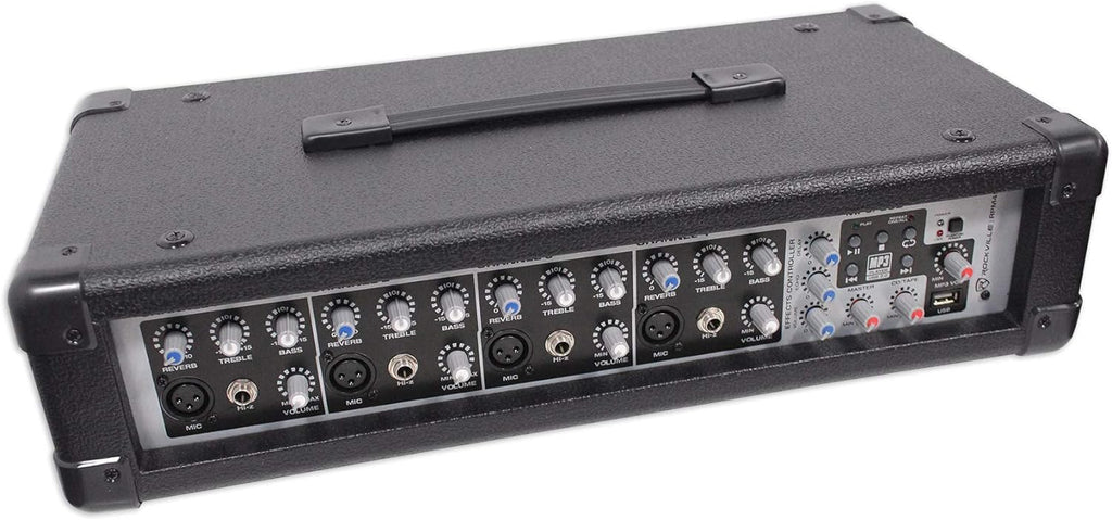 1800w Powered Soundboard Mixing Console Mixer O300867