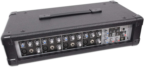 1800w Powered Soundboard Mixing Console Mixer O300867