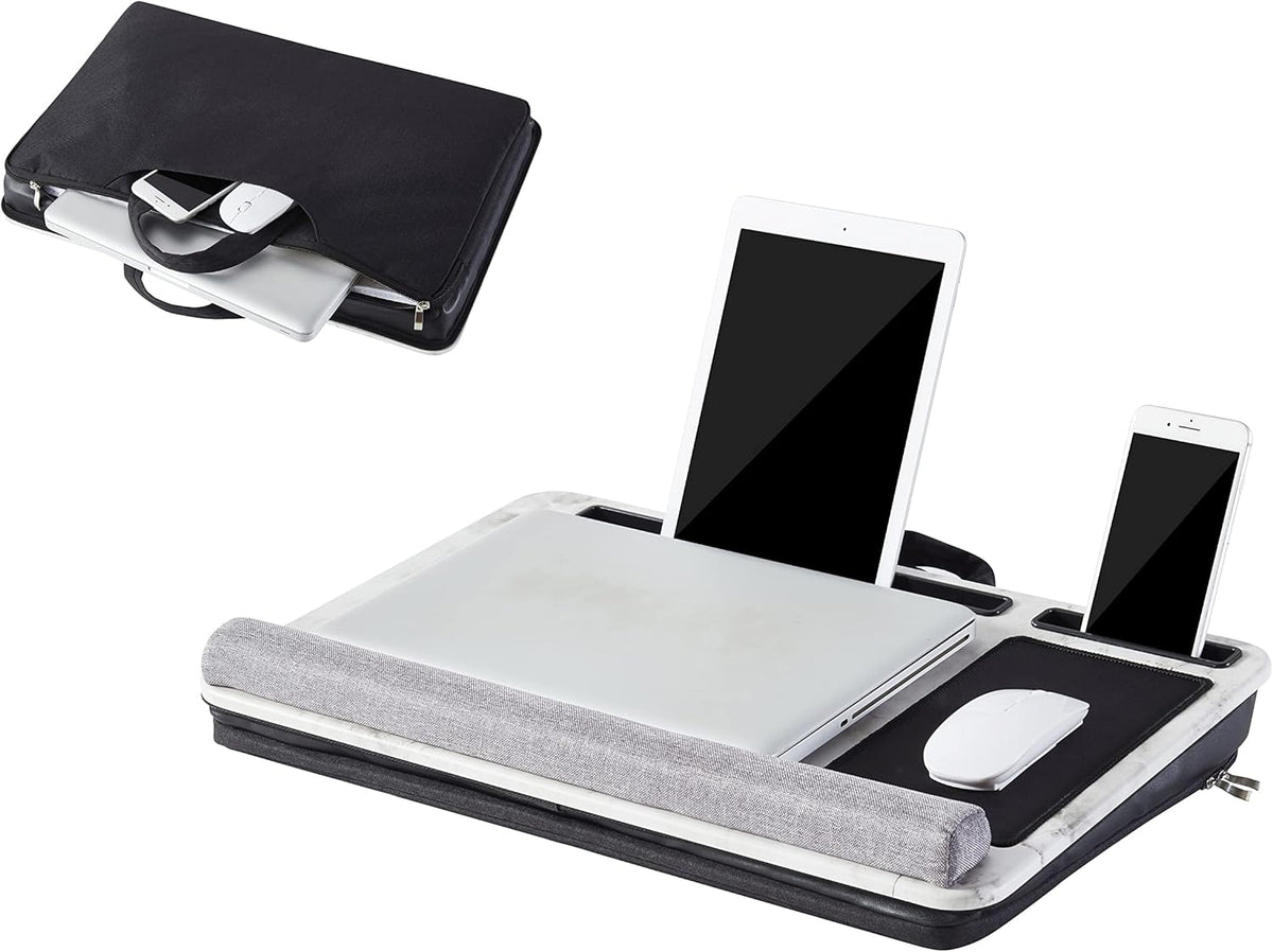 17 17.3 inch Laptop Lap Desk with Sleeve Case and Mouse Pad I1104
