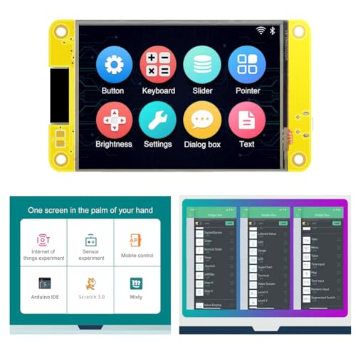 2 Pack 2.8 inch 240X320 TFT Resistive Touchscreen WiFi+BLE Dual Core ESP32 Development Board H52791
