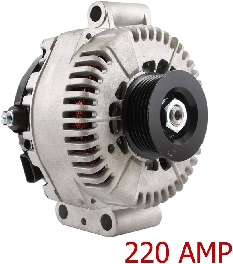 220A High Amp Alternator Compatible with Ford F250 Super Duty 6.0L L9241
