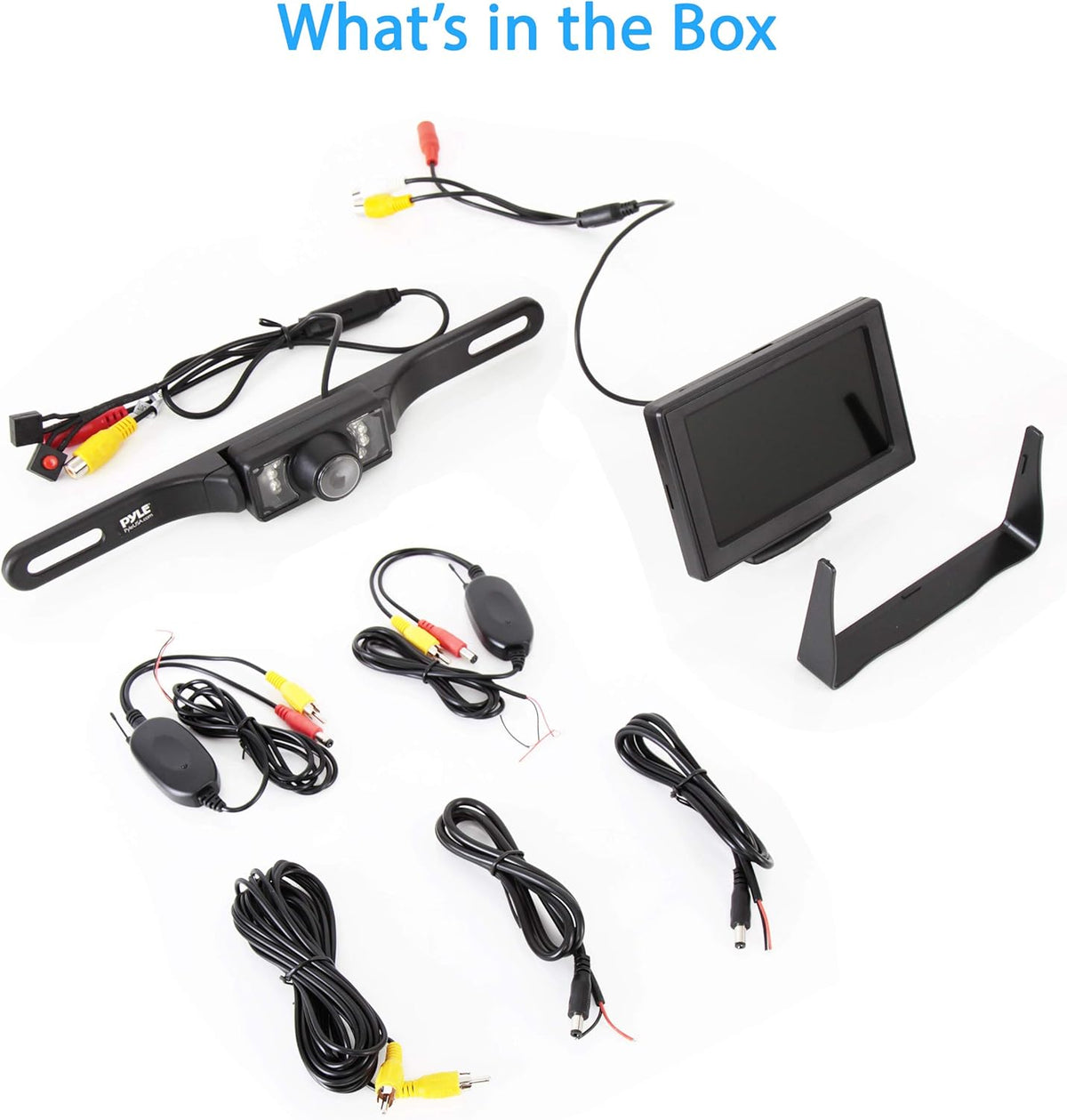 Waterproof Wireless Rear View Camera with 4.3” Color LCD Display S38920