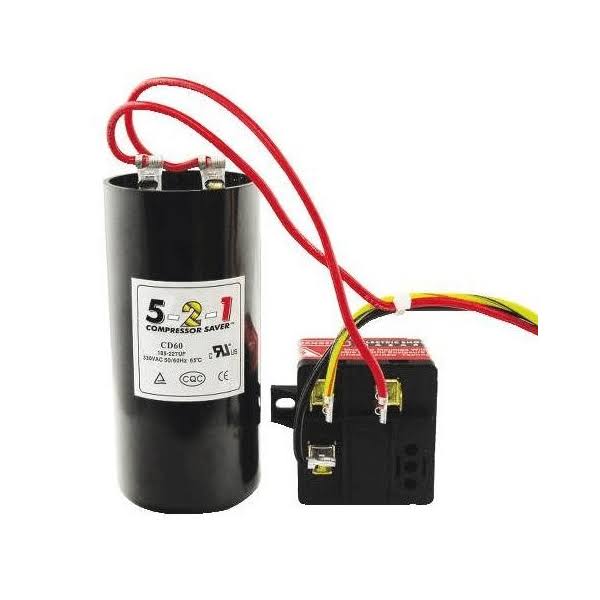 Hard Start Capacitor for Condensers and Heat Pumps N348