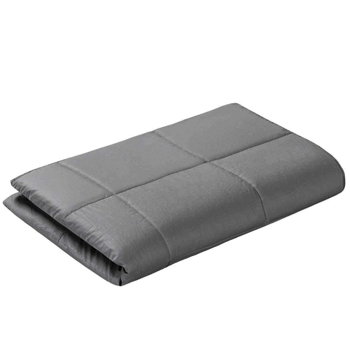 100% Cotton 15 lbs Glass Beads Weighted Blanket N8022