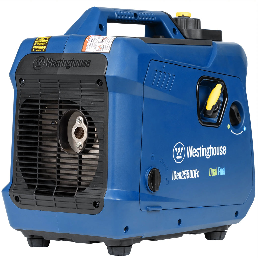 2550 Peak Watt Dual Fuel Portable Inverter Generator with CO Sensor J8121