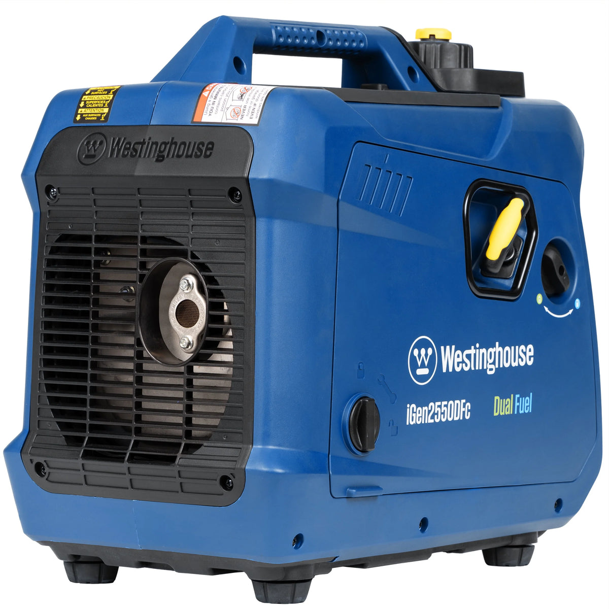 2550 Peak Watt Dual Fuel Portable Inverter Generator with CO Sensor J8121